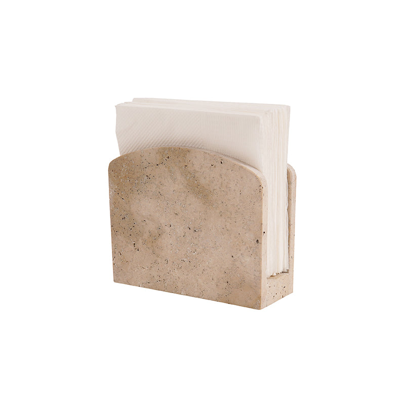 Napkin Holder Travertine