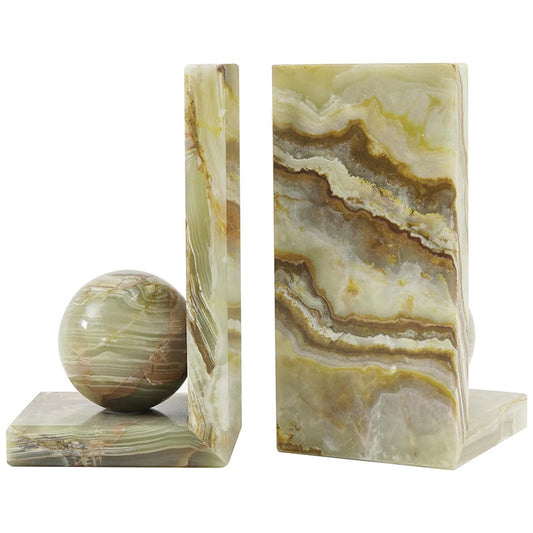 L-shaped bookends, decorative bookends, marble bookends (1)