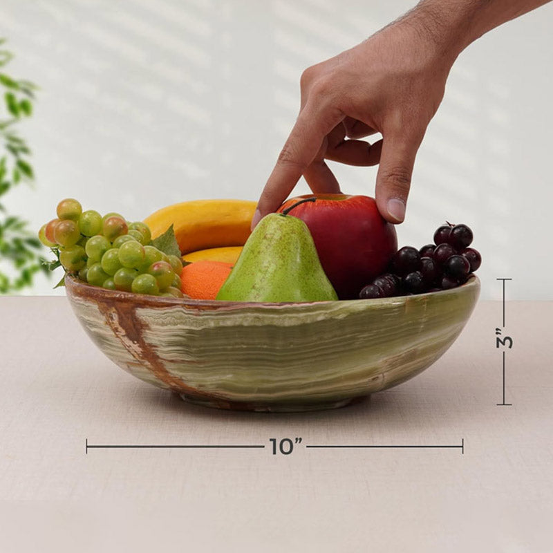 10 Marble Fruit Bowl Handmade Fruit & Vegetable Storage 