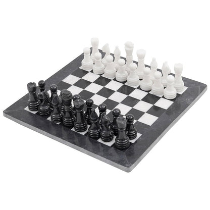 38cm/15in Chess Set - Black & White