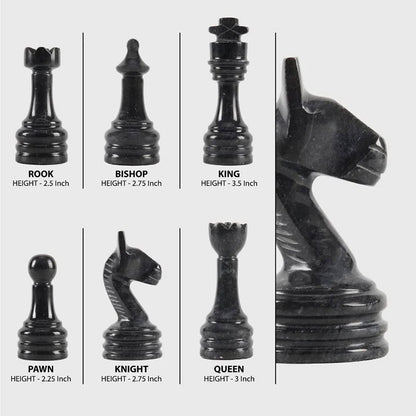 Chess Figures - Black & White