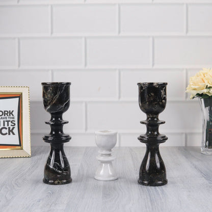 Candle Holder - set of 3 - Black