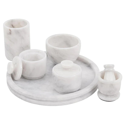 Round Tray Set with Accessories - 10in