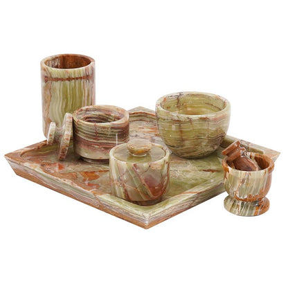 Square Tray Set with Accessories - 10in