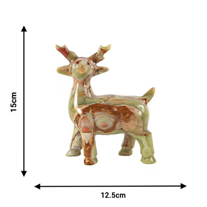 marble animal sculptures , deer statue